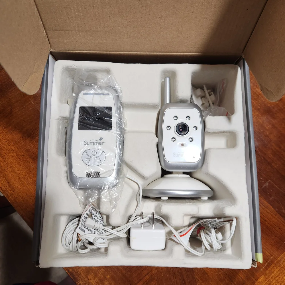 New Easy Sight Digital Color Video Monitor - White